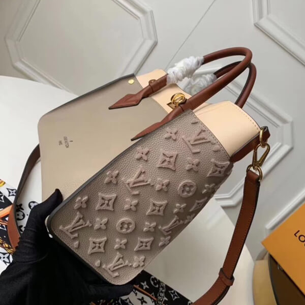 ルイヴィトン オンマイサイド MM コピー 人気★2WAY ショルダーバッグ トート レザーM53825